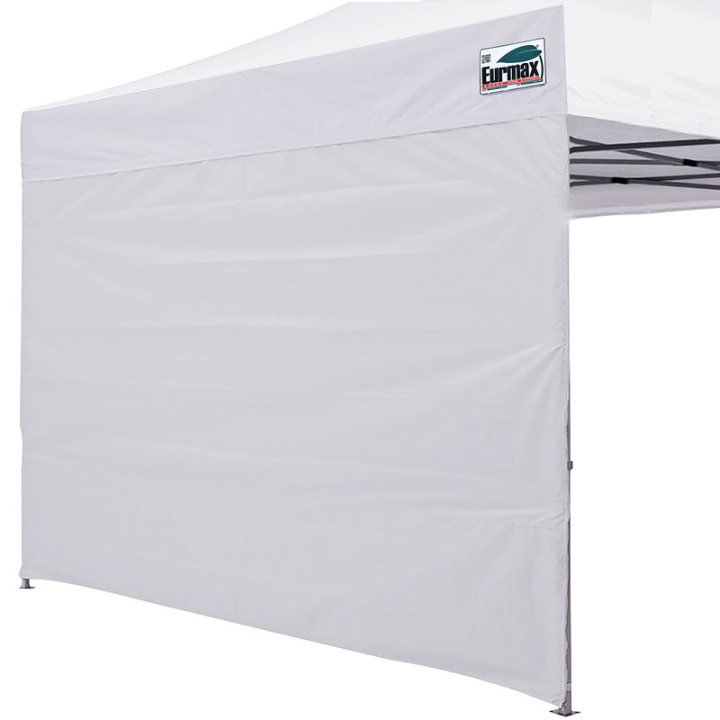 Eurmax USA Instant Canopy SunWall Tent Sidewalls for 10x10 Pop Up Canopy Tent,1 Pack Sidewall Only (White) - Image 1